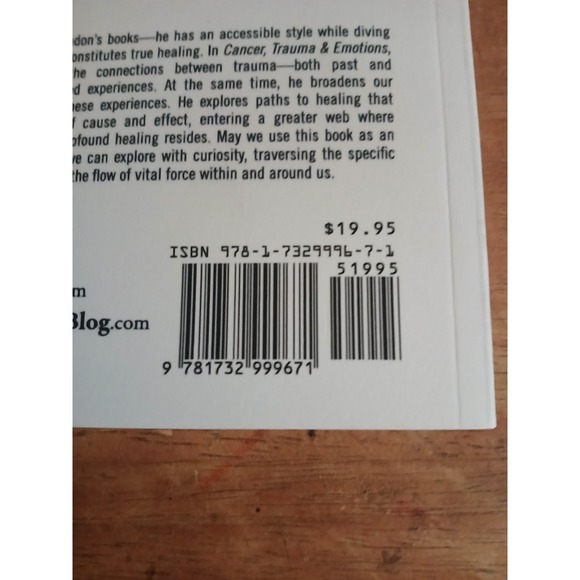 Cancer, Trauma & Emotions: A Traditional Medicine Path to Spiritual Wholeness (P - Picture 3 of 6